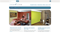 Desktop Screenshot of inteline.cz